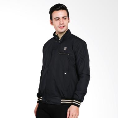 Bafash Polka Spring Jaket Pria - Black
