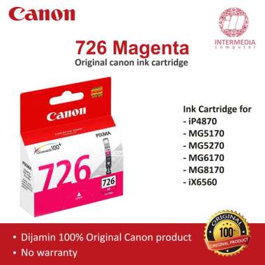 Cartridge Catridge Canon 726 Magenta Original