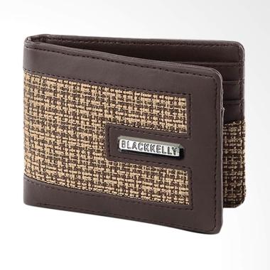 Blackkelly Kasual Dompet Pria - Dark Choco [LNF 347]