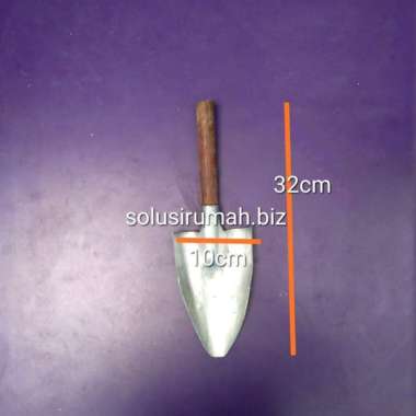 SEKOP TAMAN 32CM GG KAYU CETOK TAMAN LENGKUNG