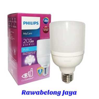 PHILIPS - LAMPU LED BRIGHT PUTIH 20 WATT