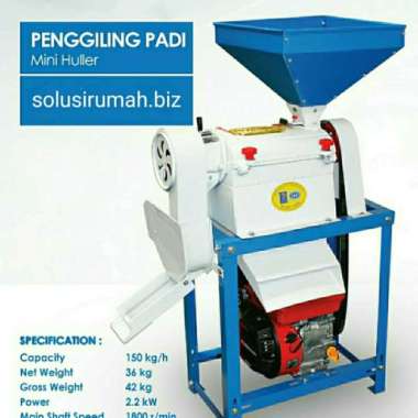 mesin giling padi blom engine generator gilingan gabah pengiling alat