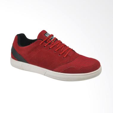 JAVA SEVEN Sepatu Kasual Pria - Merah [ARS 933]