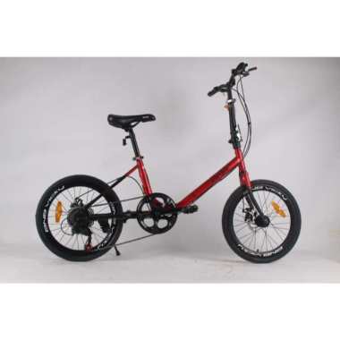 Sepeda BNB Minion Vicky 20 inch TERBARU!! merah