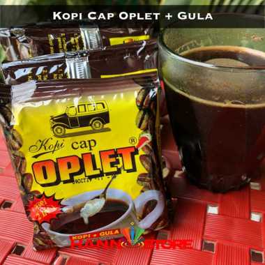 Kopi Cap Oplet Kopi + Gula Kopi Khas Bogor [1 pack / 20 sachet / 25gr]