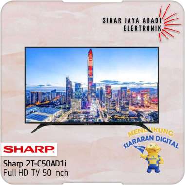 SHARP 2T-C50AD1i Full HD TV 50 inch - Tanpa Bracket