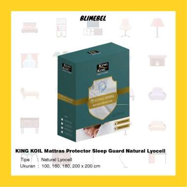 King Koil Mattress Protector Sleep Guard Natural Lyocell 200 x 200