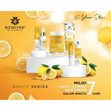 Paket Azarine C White Face Treatment - Pemutih Wajah Aman dan Ampuh - Penghilang Flek hitam dan Beka