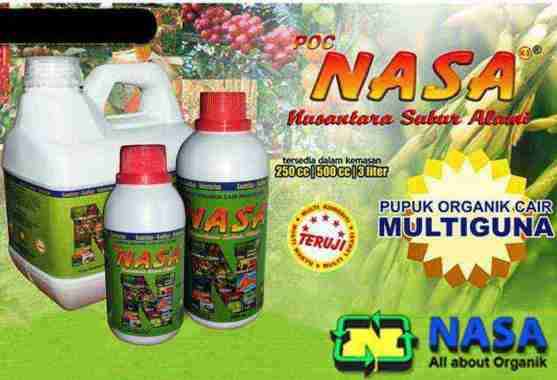 POC NASA 250cc - Pupuk Organik Cair - Pupuk Anggrek - Pupuk Ajaib Nasa - Pupuk Buah - Pupuk Booster