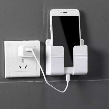 Tempel Dinding Rak Hp Remot Ac Tempel Tembok Phone Holder