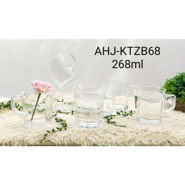 Gelas 268ML 6Pcs AHJ-KTZB68
