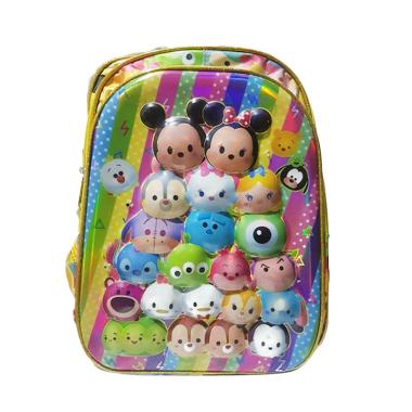 hw collecti Tsum Tsum Tas Sekolah A ... u dan Musik - Kuning Pink