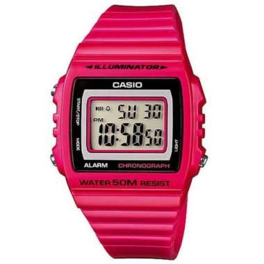 CASIO ORIGINAL - CASIO W-215H-4AVDF - JAM TANGAN PRIA JAM PRIA - RUBBER CASIO W-215H-4A W 215H 4A 21