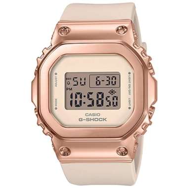 CASIO ORIGINAL - CASIO G-SHOCK GM-S5600PG-4DR - JAM TANGAN WANITA JAM WANITA RO - G SHOCK GSHOCK CAS