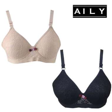 Aily 3222 Soft Lace Import Bra [Cup B] Hijau 38B