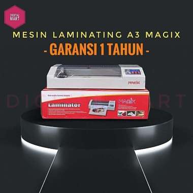 Mesin Laminating A3 MAGIX ORIGINAL 100 % Multicolor