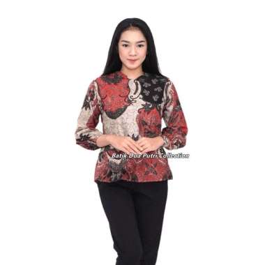 Atasan Blouse Batik Wanita By Batik Dua Putri Collection - 3L