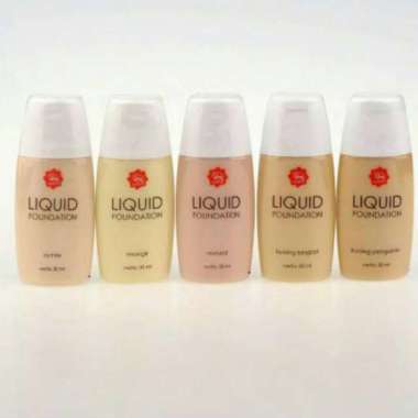 Viva Liquid Foundation Alas Bedak Cair Murah Original