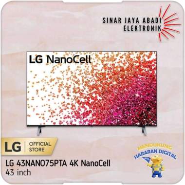 LG 4K UHD Smart TV 43NANO75TPA NanoCell TV [ 43 inch]