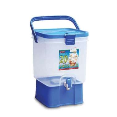 Drink Jar Arizona 20 Liter Lion Star / Tempat Air Minum / Aquarium Es Buah / Dispenser Air Cuci Tang