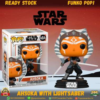 Funko POP! Star Wars The Mandalorian - Ahsoka with Lightsaber #464