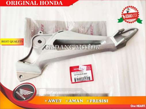 DUDUKAN FOOTSTEP KIRI REVO 100 SUPRA X 125 LAMA ORI AHM