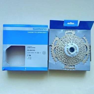 SPROCKET SEPEDA SHIMANO DEORE M4100 10 SPEED 11-46T