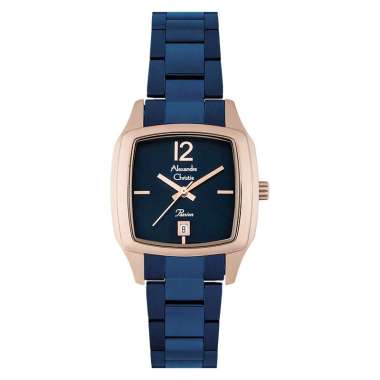 Alexandre Christie Passion AC 2454 LD BURBU Ladies Blue Dial Blue Stainless Steel Strap [Machtwatch]