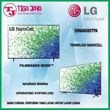 LG 50NANO80TPA TV LG 50NAN080 TV LG NANOCELL 4K UHD SMART 50 NANO