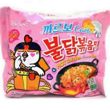 Promo Harga Samyang Hot Chicken Ramen Carbonara 130 gr - Blibli