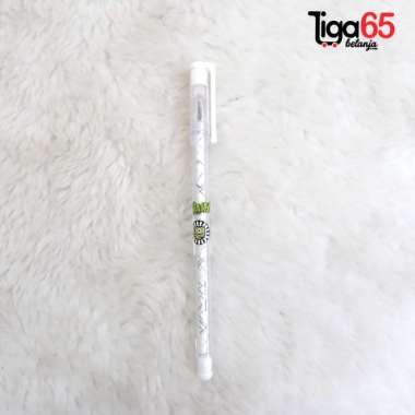365 PULPEN GEL #40555 FANCY (GEL PEN GP2884) ballpoint imut korea Putih