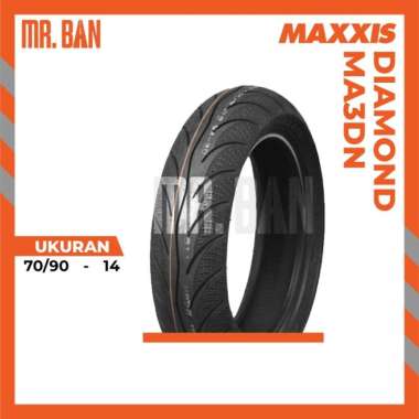BAN LUAR MOTOR MATIC DIAMOND MA3DN MAXXIS UKURAN 70/90-14 TUBELESS TL | BAN DEPAN BELAKANG | MIO SPO