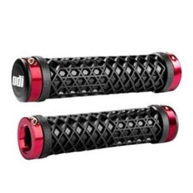 ODI Vans Lock-On Handle Grip Stang Sepeda Black Red