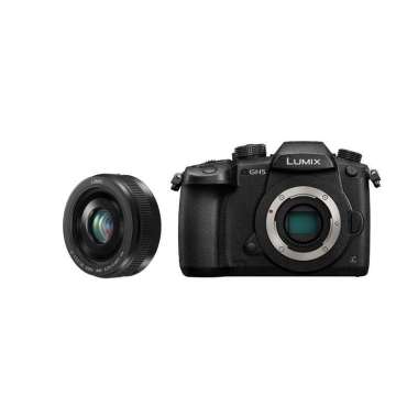 harga Panasonic Lumix DC-GH5 Kamera Mirrorless [Body Only] with Lumix 20mm, F1.7, diameter 46mm comp. Lumix G Blibli.com