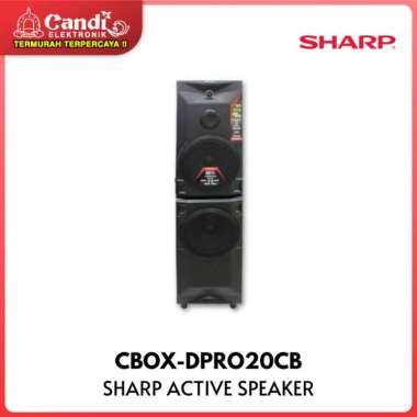SHARP ACTIVE SPEAKER CBOX-DPRO20CB - Speaker Aktif CBOX DPRO20CB