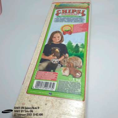 Serbuk kayu chipsi 1kg - alas kandang hamster serbuk hamster pet liter