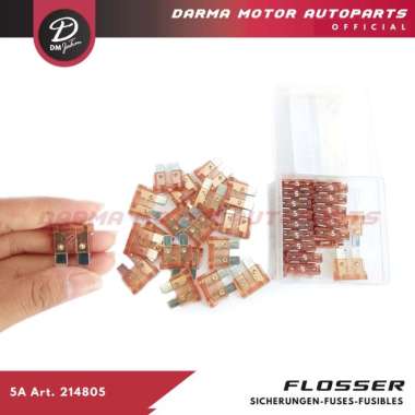 5A 214805 Sekring Sikring Fuse FLOSSER made in Germany