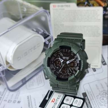 Jam Tangan Digitec DA-2032T Green - Original