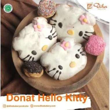 Roti Kue Basah Donat Hello Kitty Dika Bakery