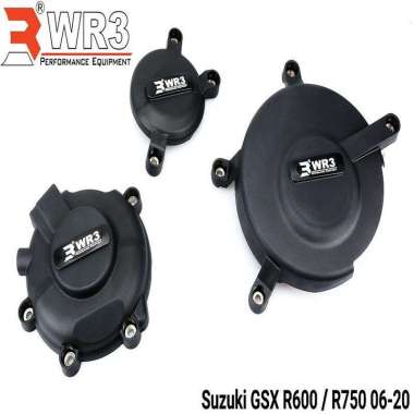 Engine Guard Suzuki GSX R600 R750 06-Up WR3 Black