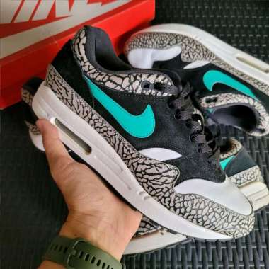 Air Max 1 Retro Atmos Elephant 2017 || animal white black off white