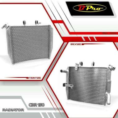 Radiator Honda CB CBR 150R 16-Up Bpro Silver