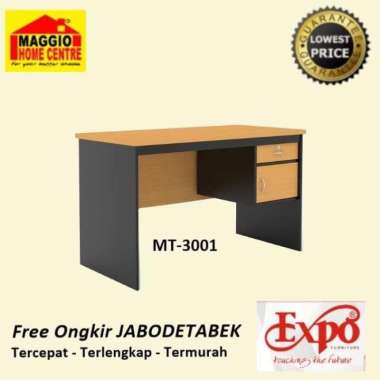 Meja Kantor MT 3001 - Expo Furniture ukuran 3001 REG