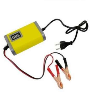 CHARGER AKI CAS Mobil Motor Pengisi Daya Baterai Portable 12V 2A SUNPR