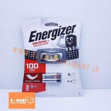ENERGIZER Senter Kepala / Headlamp 3 LED 100 lumen+2 Baterai AAA