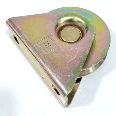 RODA PAGAR 8CM / RODA BUBUT Besi Sliding V (G7129)