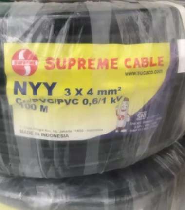 Kabel SUPREME NYY 3x4 @100Meter