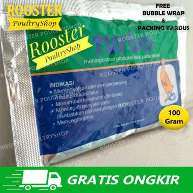 Turbo 100 Gram Vitamin Bebek Bertelur Pemacu Bebek Bertelur