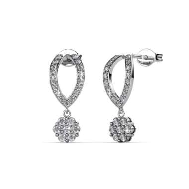 Oro Earrings - Anting Crystal by Her Jewellery - Rose Gold