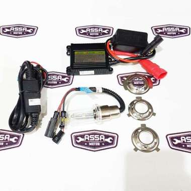 Lampu HID M5 H4 35W Set AES White